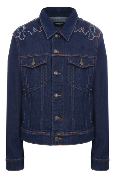 Женская джинсовая куртка ZADIG AND VOLTAIRE, арт. WW0W01701
