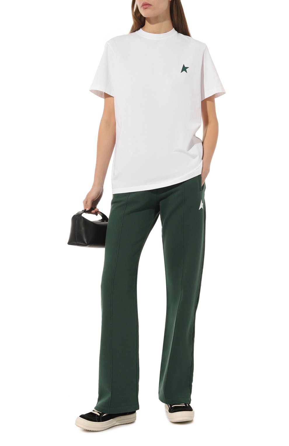 Хлопковая футболка GOLDEN GOOSE DELUXE BRAND, арт. GWP01220/P00086511257, фото 2