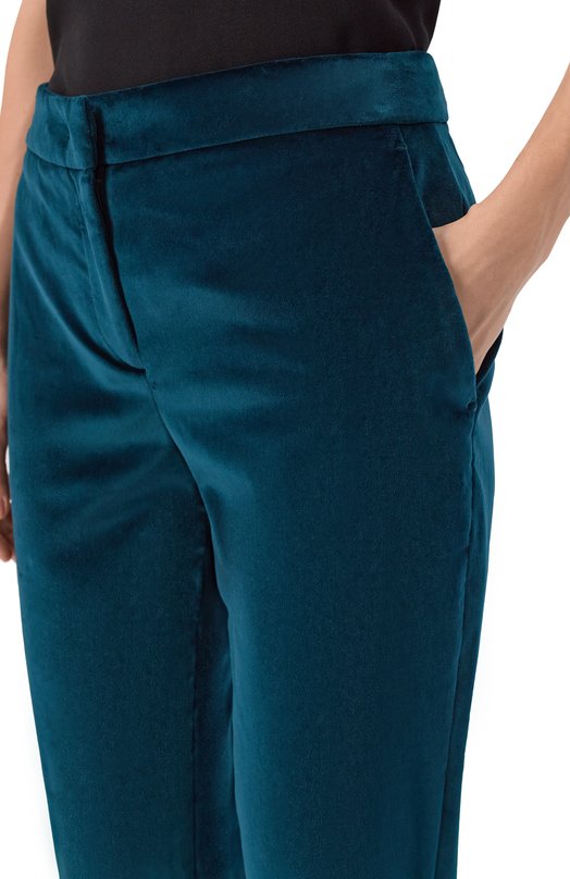 Бархатные брюки Lorena Antoniazzi PA14A/9577 Зелёный  PA14A/9577 Фото 5