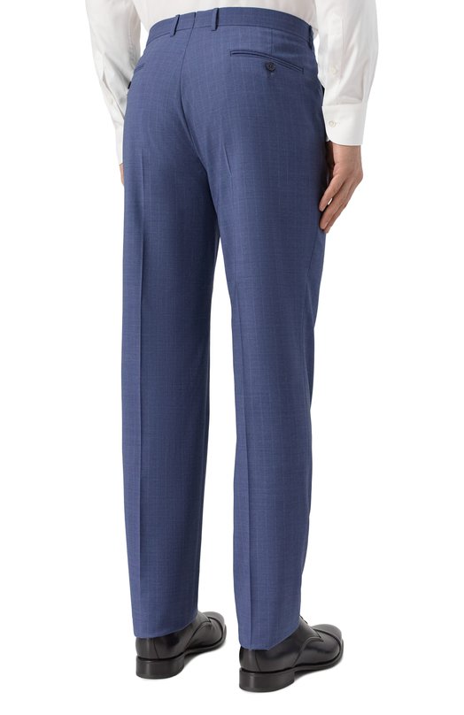Шерстяной костюм Zegna 28QCGN/R922722A9 Синий  28QCGN/R922722A9 Фото 5
