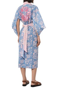 Хлопковое кимоно KLEED LOUNGEWEAR, арт. DEM0ISELLE LIGHT BLUE KIM0N0, фото 1