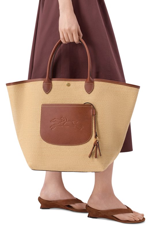 Сумка Le Pliage Collection large Longchamp 10308HGK/HGK Бежевый  10308HGK/HGK Фото 2