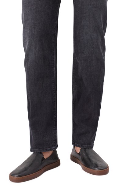 Кожаные слипоны H`D`S`N BARACCO, арт. R0DI.47*, фото 3