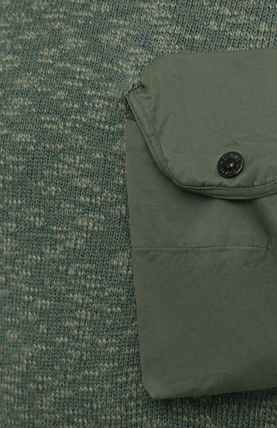 Свитер из шерсти и хлопка STONE ISLAND, арт. 7515532D3, фото 5