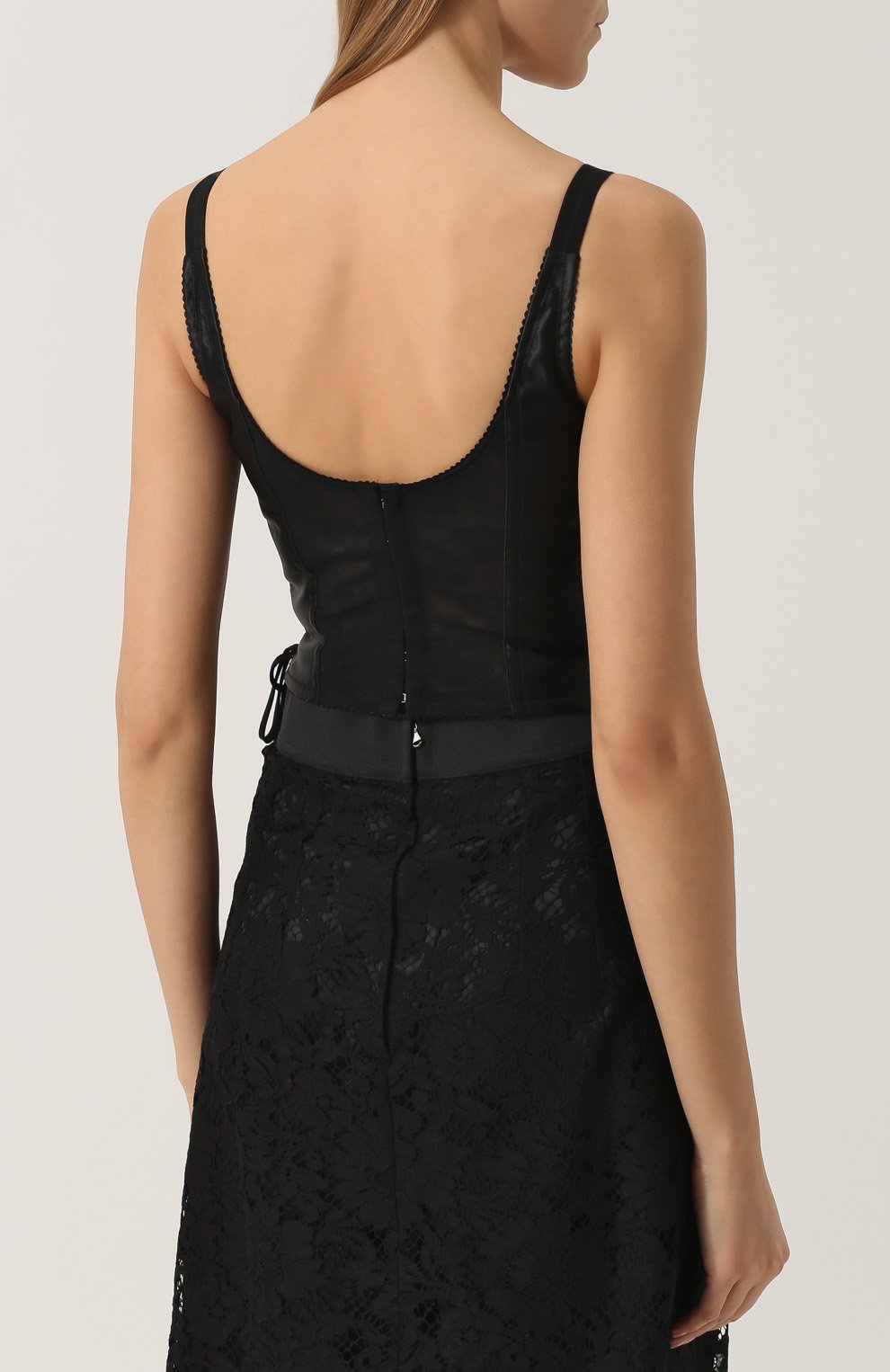 Однотонный корсет на широких бретельках DOLCE & GABBANA, арт. 0102/F7X03T/G9830, фото 4