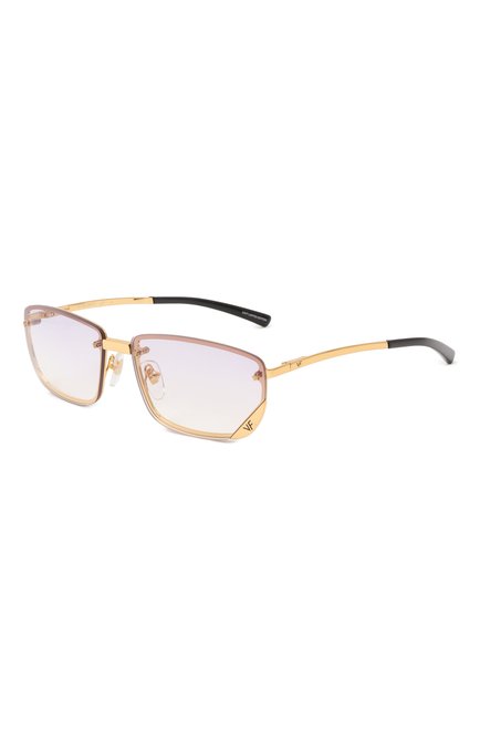 Женские солнцезащитные очки VINTAGE FRAMES сиреневого цвета, арт. VF CELEBRITY 24KT G0LD/LIGHT PURPLE | Фото 1 (Региональные ограничения белый список (Axapta Mercury): Не проставлено; Нос: Не проставлено)