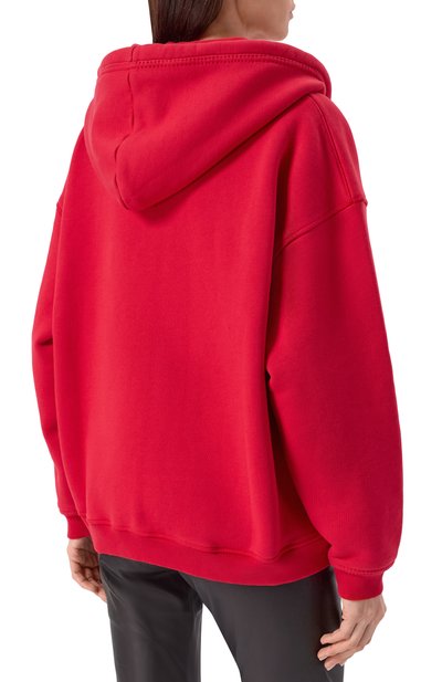 Хлопковая толстовка DSQUARED2 красного цвета по цене 84400 руб., арт. S75HG0115/D25027, фото 4 Хлопковая толстовка DSQUARED2, арт. S75HG0115/D25027, фото 4