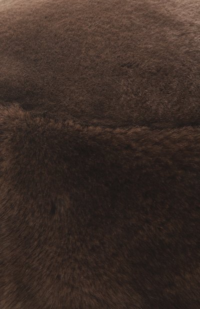 Меховая шапка татти из норки FURLAND темно-коричневого цвета по цене 88000 руб., арт. 0163500140337600000, фото 3 Меховая шапка татти из норки FURLAND, арт. 0163500140337600000, фото 3
