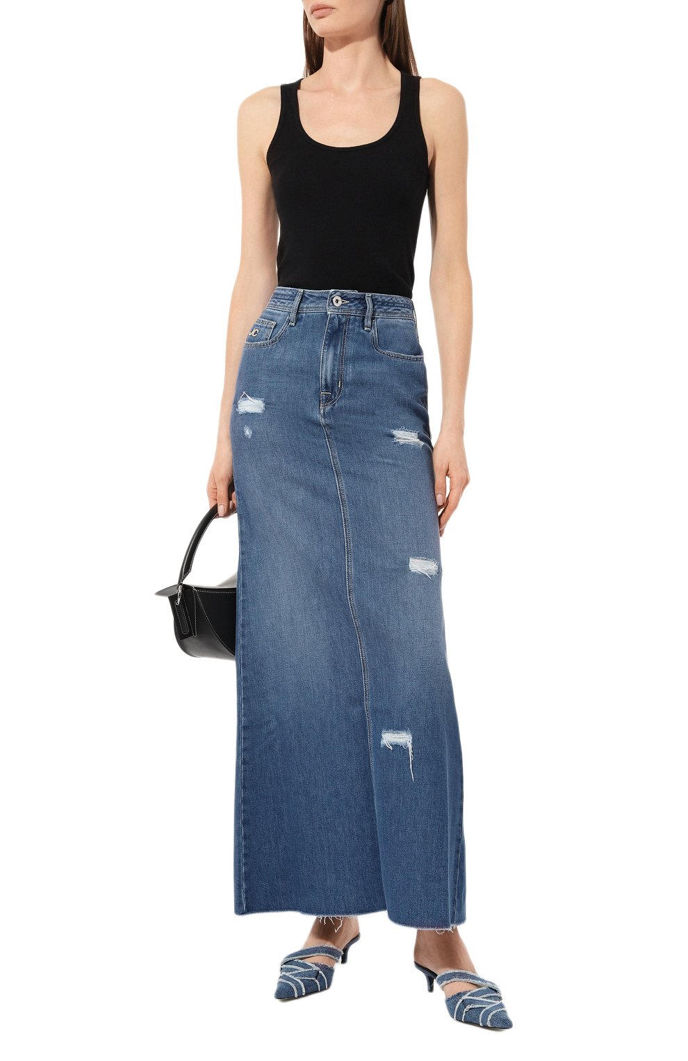 Джинсовая юбка JACOB COHEN, арт. V G 008 03 T 468A/217F, фото 2