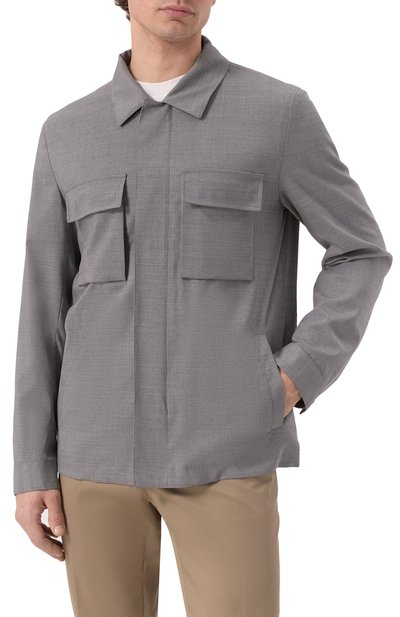 Шерстяная куртка KITON, арт. UW2077V0835F03, фото 3