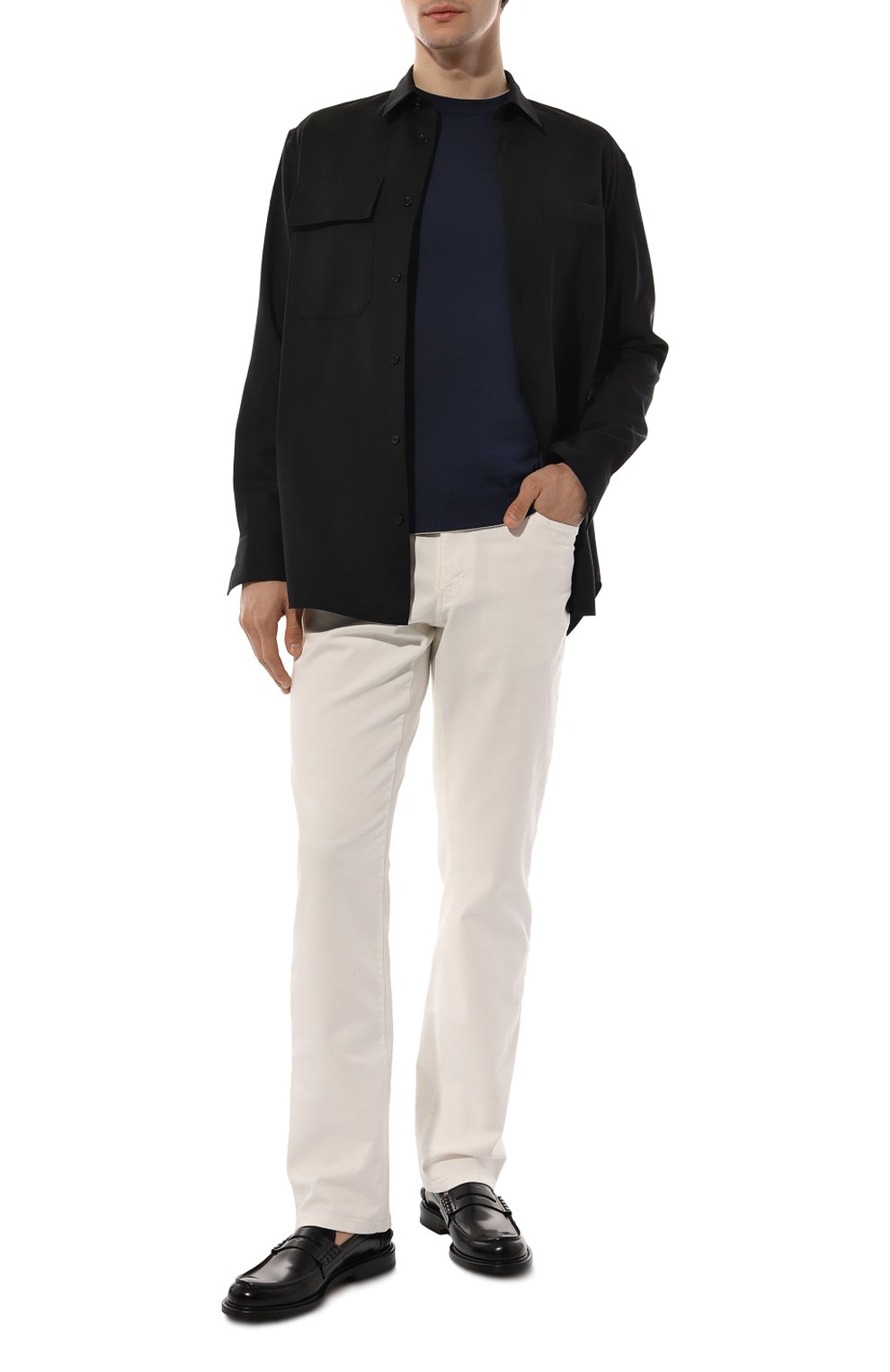 Кожаные пенни-лоферы MILLE 885, арт. C0LLEGE REAL, фото 2