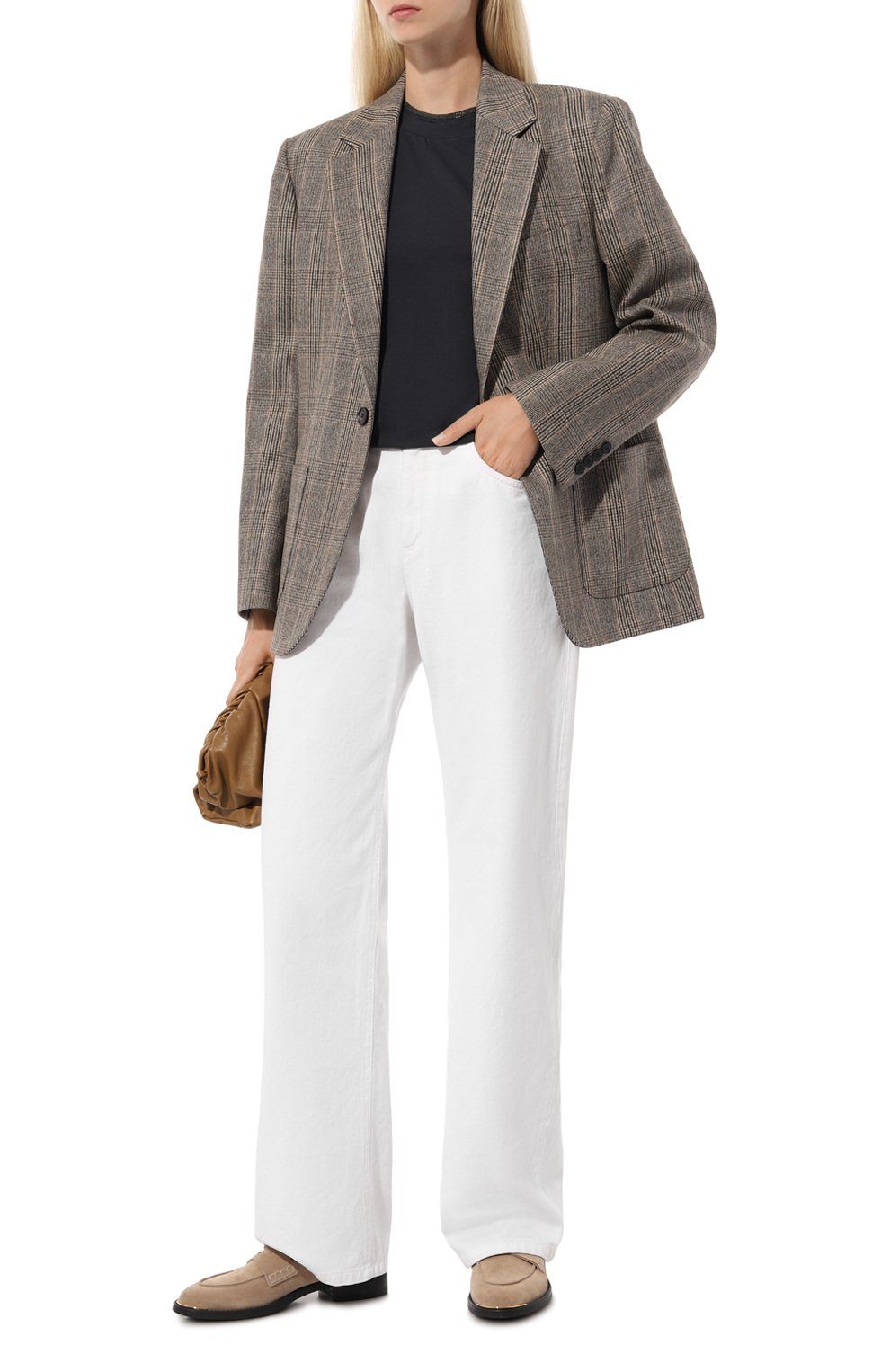 Хлопковый топ BRUNELLO CUCINELLI, арт. MPT18BD200, фото 2