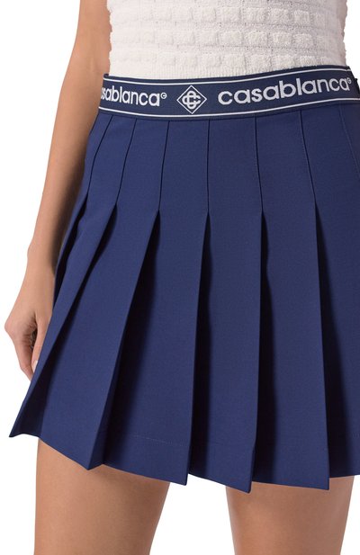 Плиссированная юбка CASABLANCA, арт. W-SP26-SK-188-01, фото 5