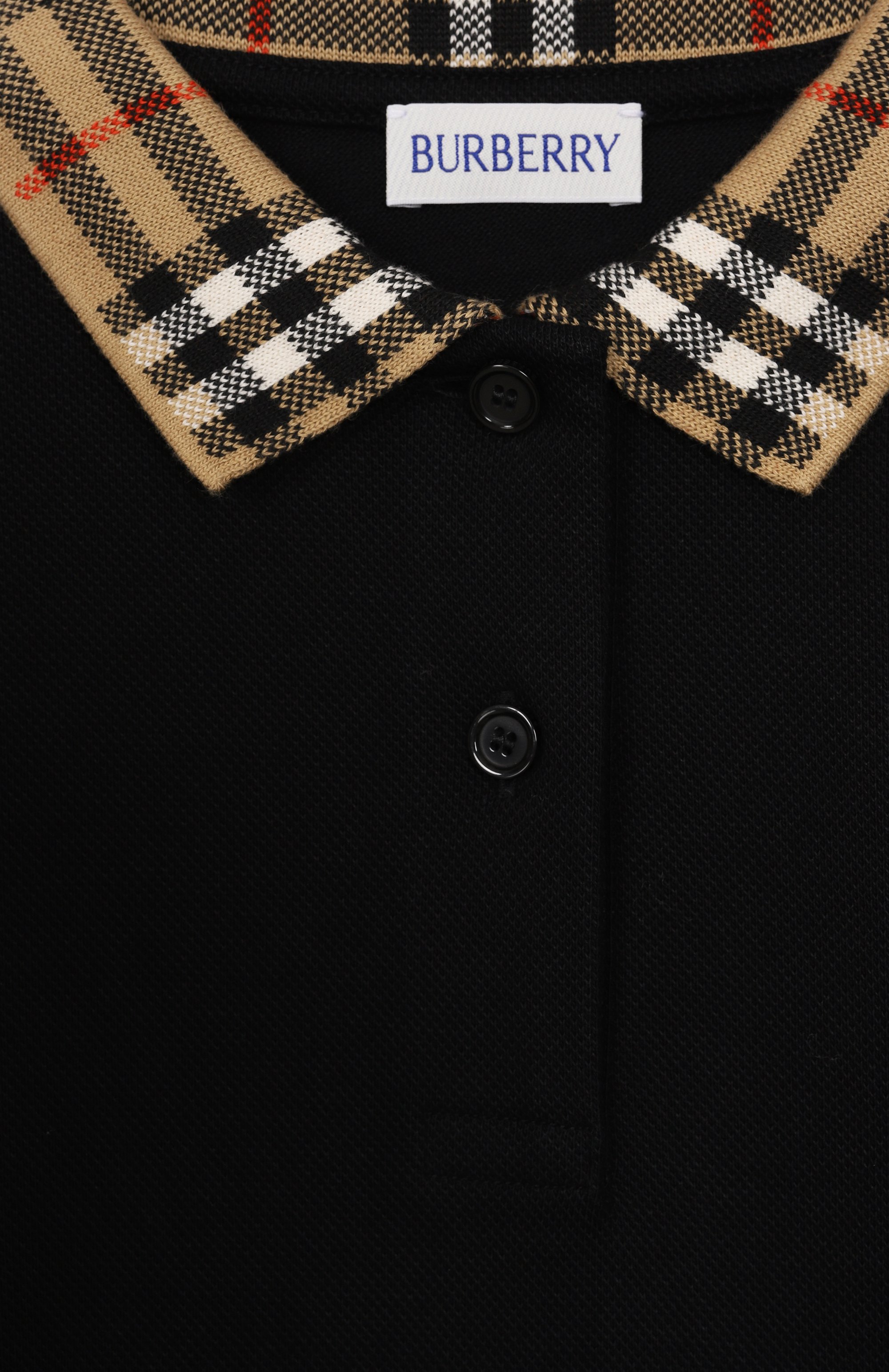 Хлопковое платье BURBERRY, арт. 8105585, фото 3