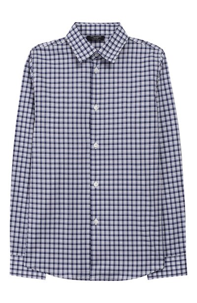 Хлопковая рубашка DAL LAGO, арт. N402Q/8707/7-12, фото 1