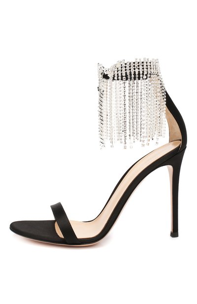 Текстильные босоножки jasmine GIANVITO ROSSI, арт. G61144.15RIC.RASNER0, фото 3