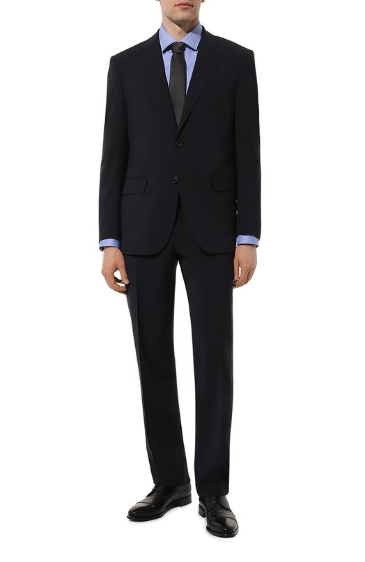 Шерстяной костюм Corneliani 936008-935002/9318563 Синий 936008-935002/9318563