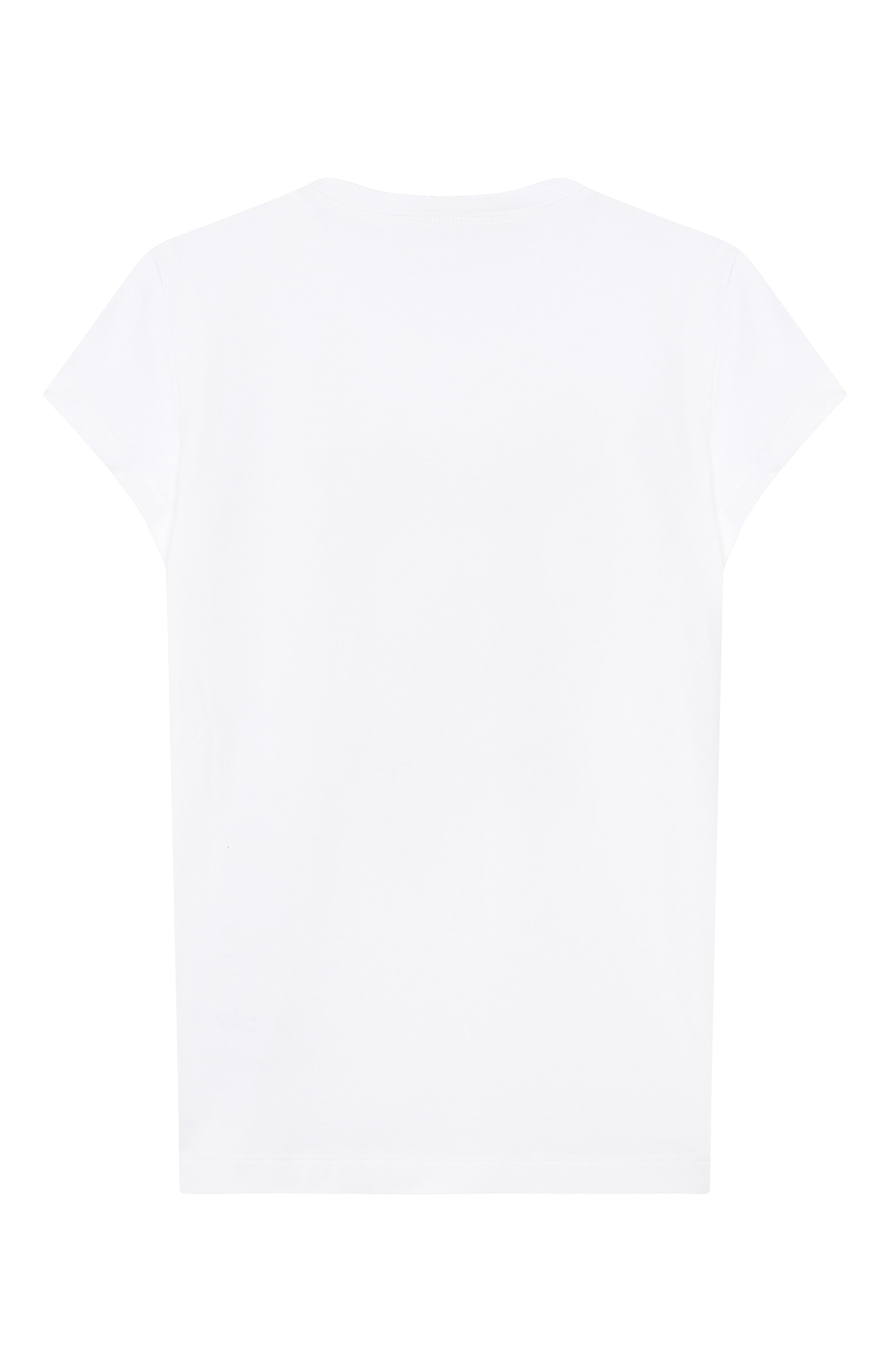 Хлопковая футболка MONNALISA, арт. 11G624, фото 2