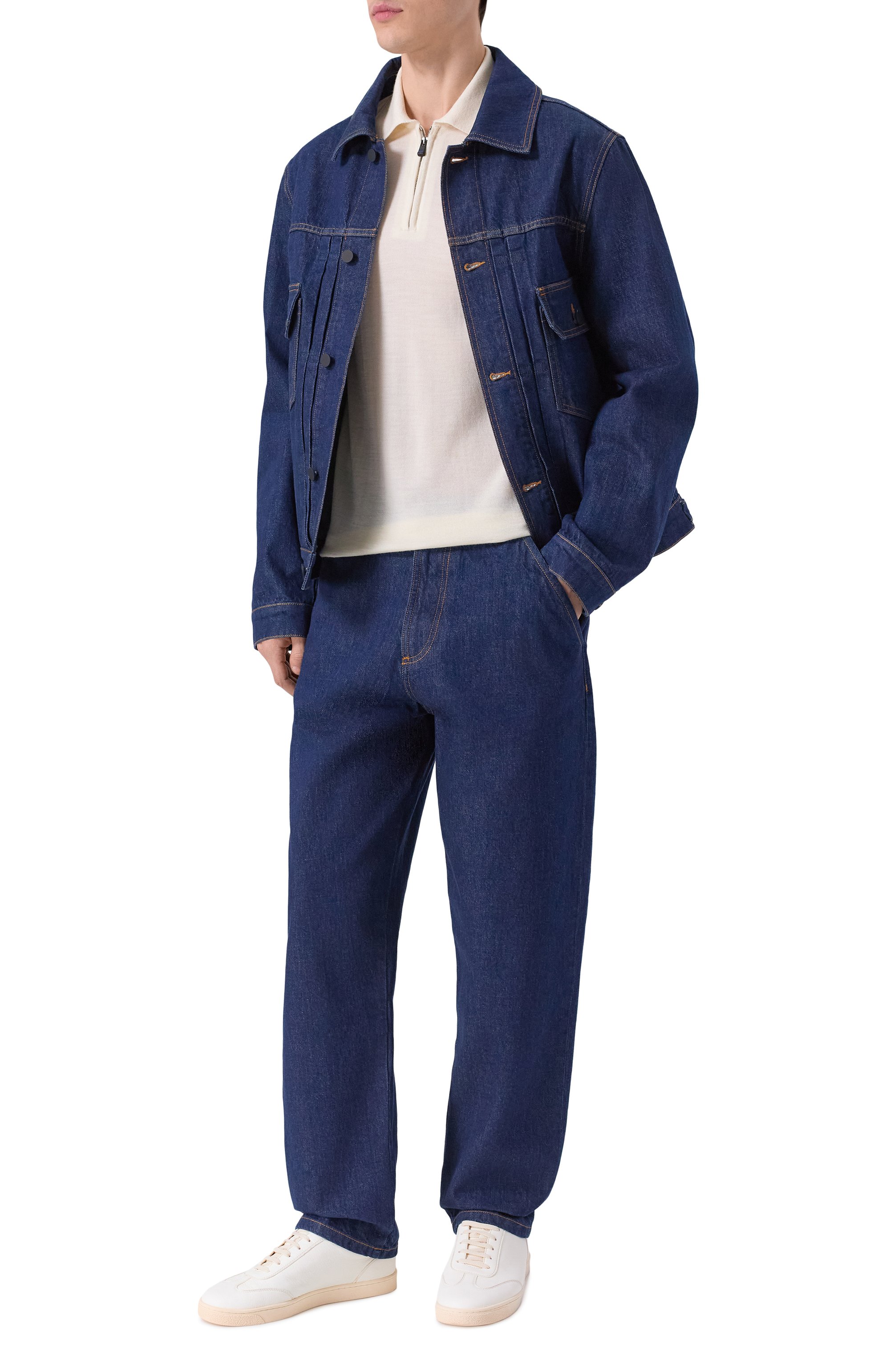 Джинсовая куртка KITON, арт. UGK125K0233H01, фото 2