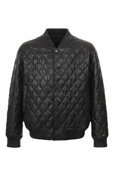 Мужской кожаный бомбер MVST, арт. M25.1PM.0005