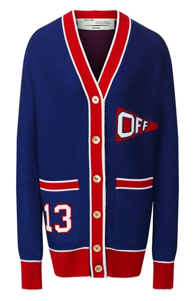 Шерстяной кардиган OFF-WHITE, арт. 0WHB006E19A280753020, фото 1