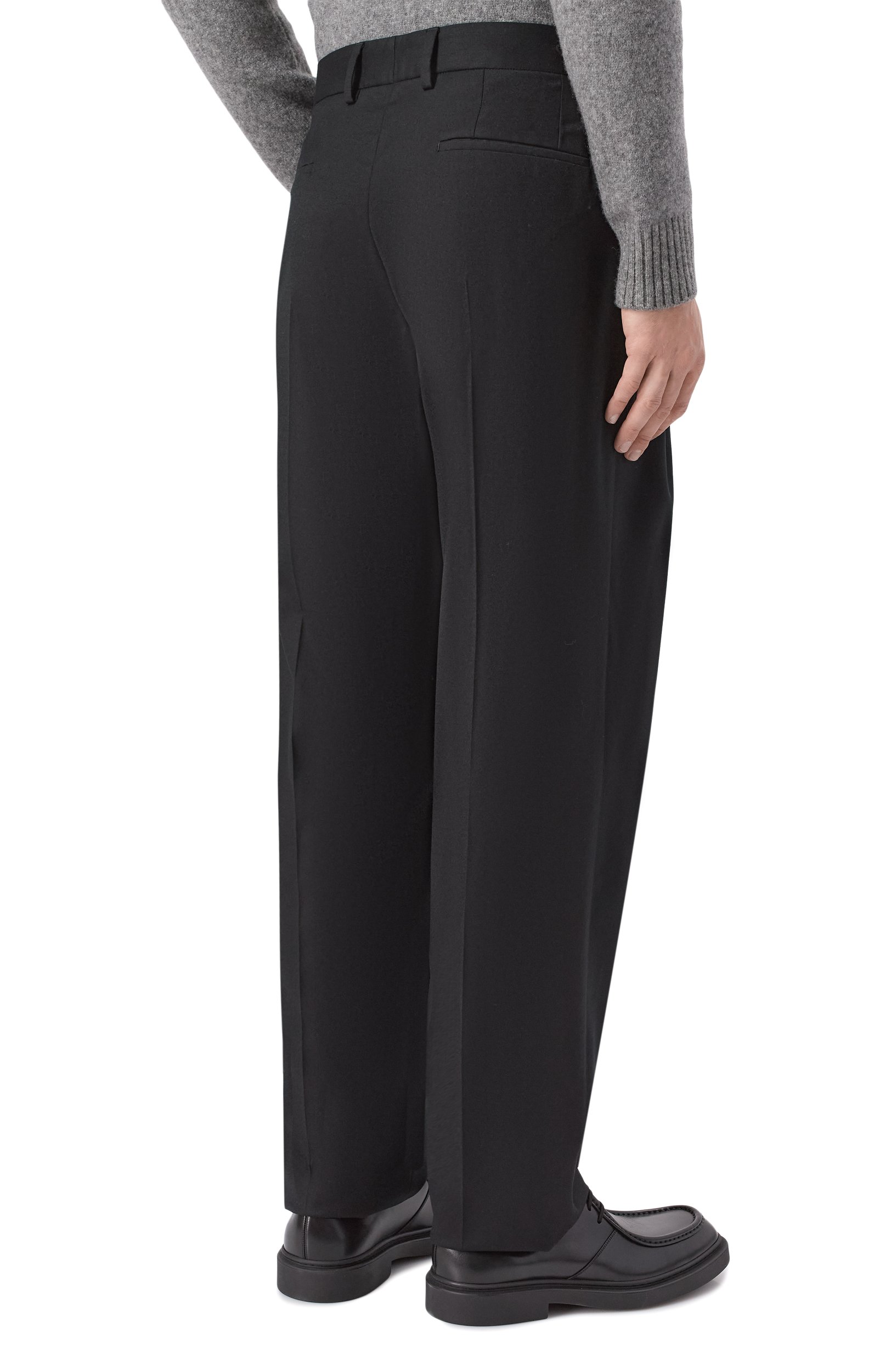 Шерстяные брюки DOLCE & GABBANA, арт. GP1B9T/FUBG8, фото 4