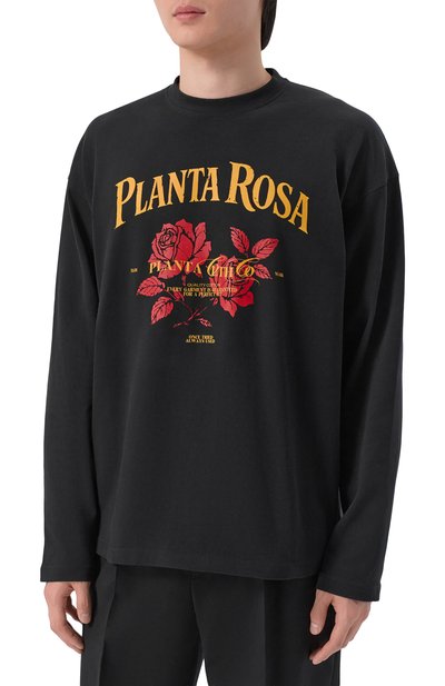 Хлопковый лонгслив PLANTA ROSA, арт. PR/L01.1/GARDEN-BLISS/220VELVET, фото 4