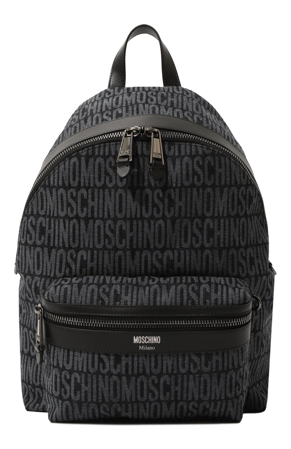 Рюкзак MOSCHINO темно-серого цвета по цене 89950 руб., арт. A7605/8274, фото 1 Рюкзак MOSCHINO, арт. A7605/8274, фото 1