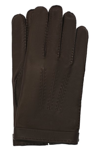 Кожаные перчатки CORTIGIANI, арт. 911155/0000, фото 1