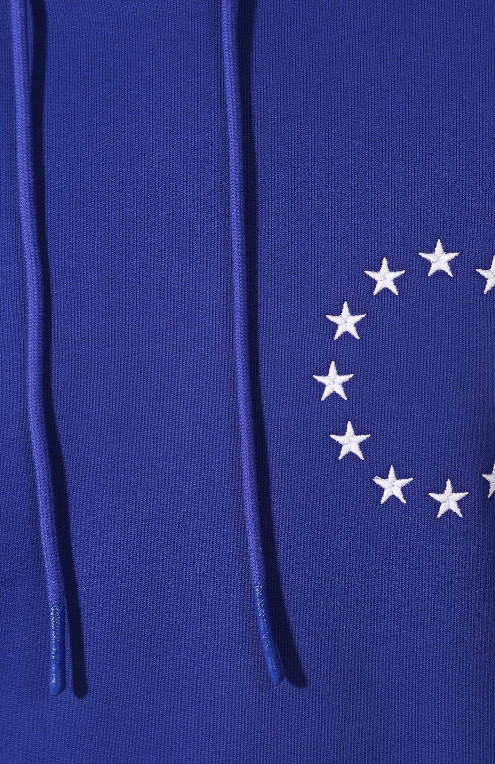 Хлопковое худи ÉTUDES синего цвета по цене 14200 руб., арт. E14B-106-03, фото 5 Хлопковое худи ÉTUDES, арт. E14B-106-03, фото 5