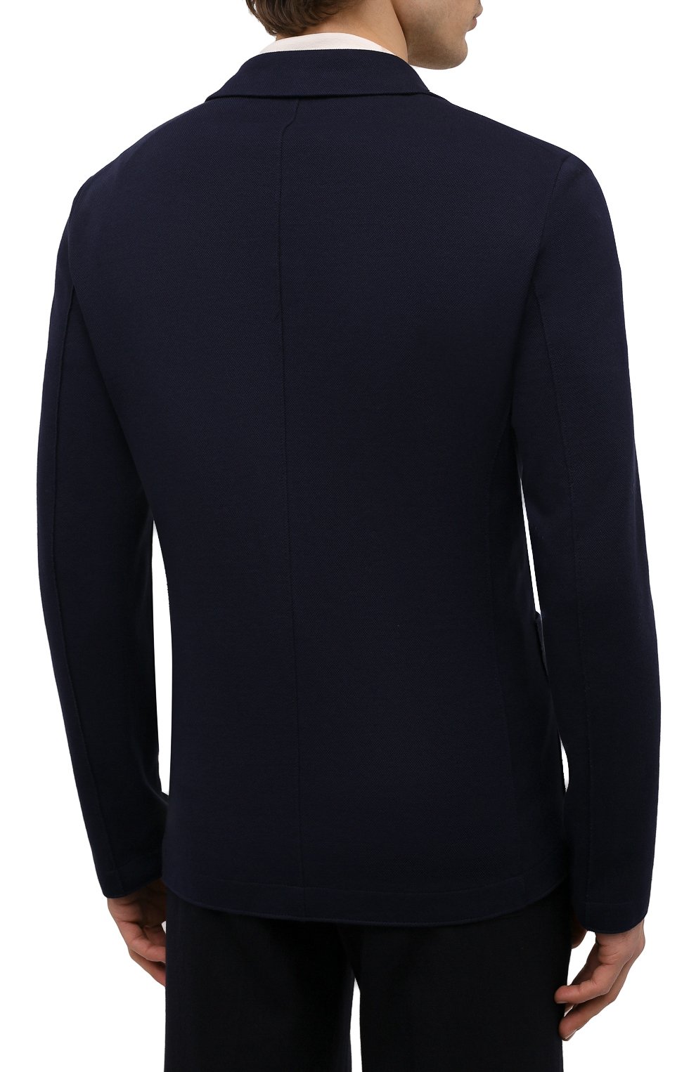 Хлопковый пиджак HARRIS WHARF LONDON, арт. C8G22PBR, фото 4