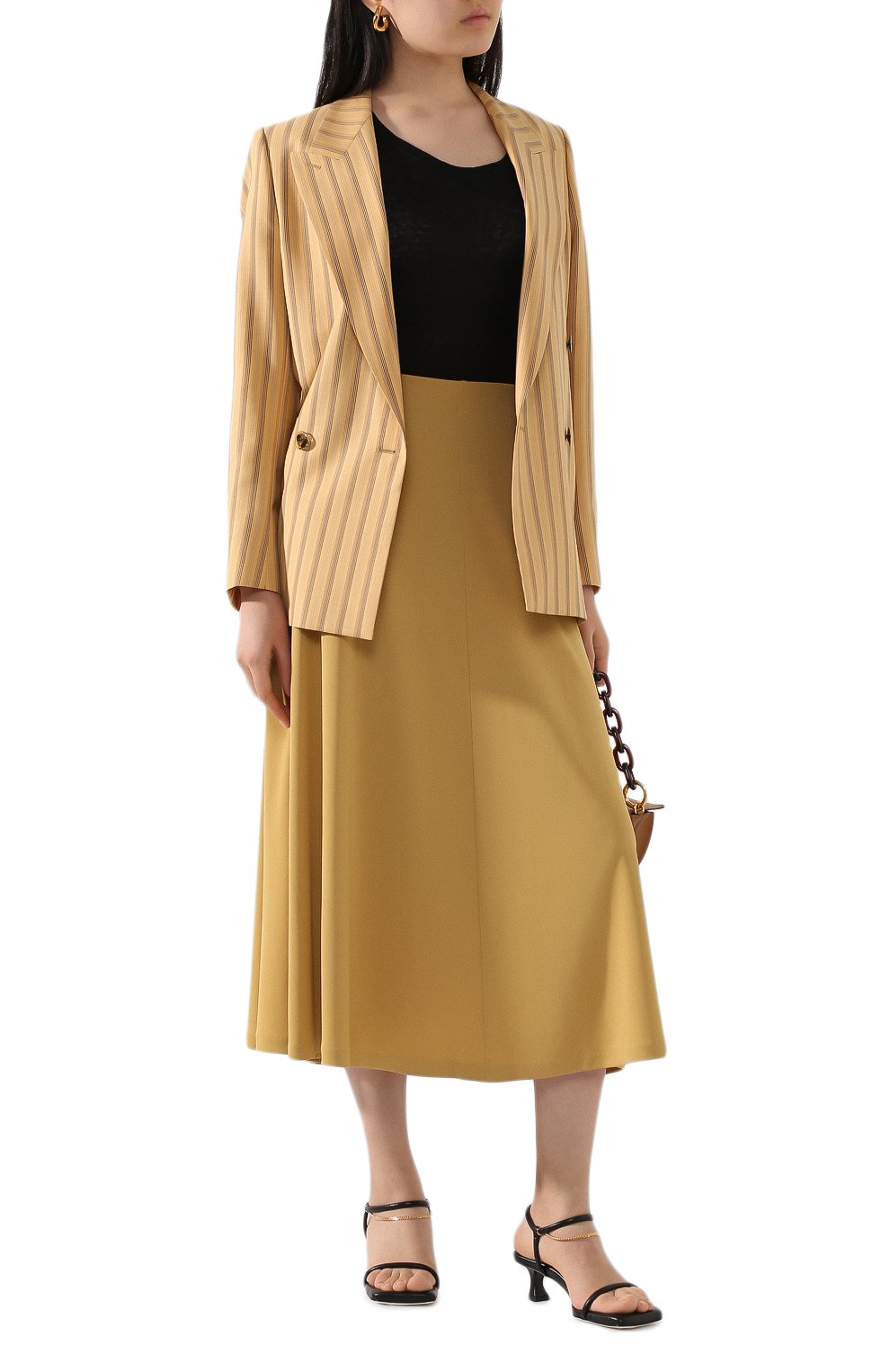 Льняная футболка ACNE STUDIOS, арт. AL0113/W, фото 2