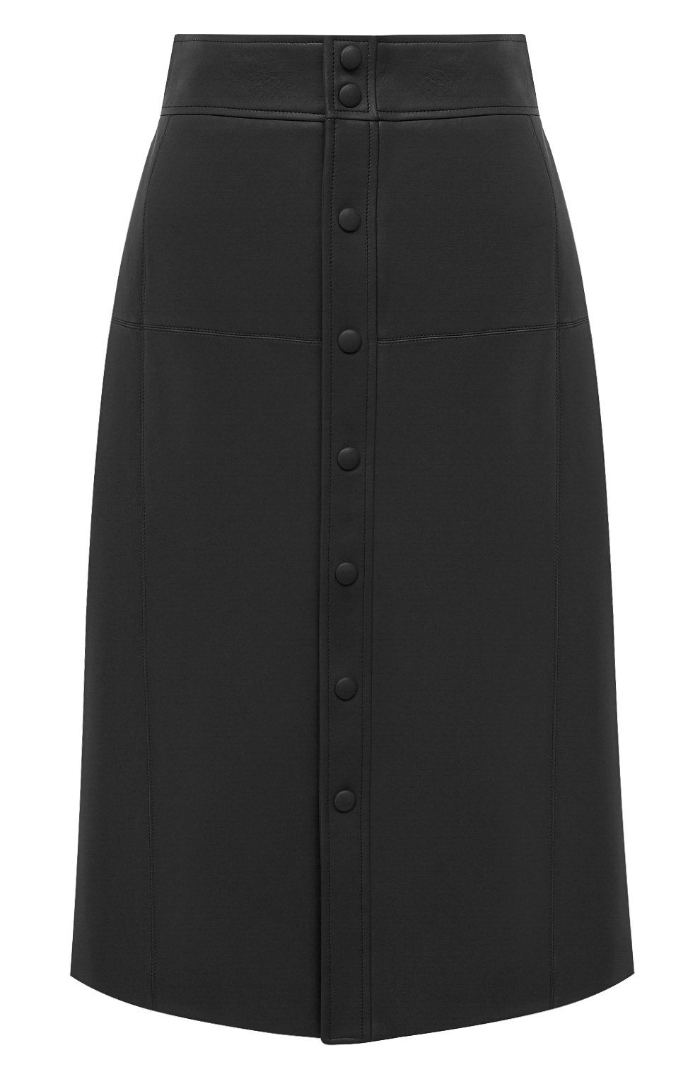 Кожаная юбка SAINT LAURENT, арт. 624536/Y50A2, фото 1