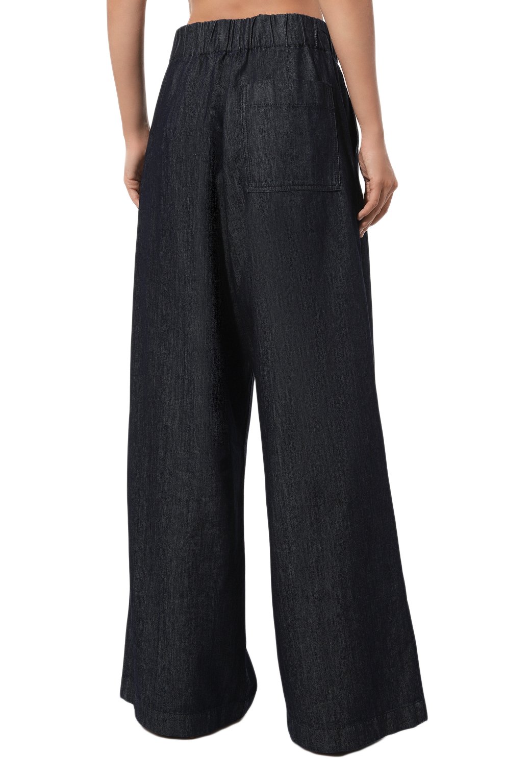 Джинсы DRIES VAN NOTEN темно-синего цвета по цене 46050 руб., арт. 010930-8431, фото 4 Джинсы DRIES VAN NOTEN, арт. 010930-8431, фото 4
