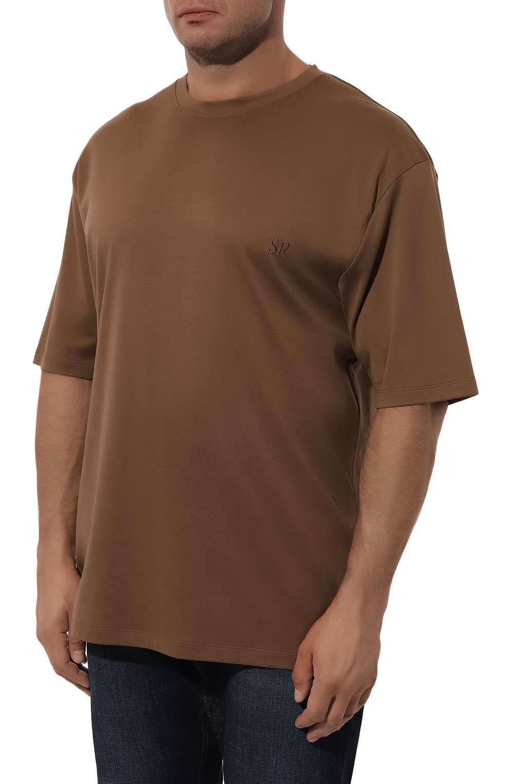 Хлопковая футболка STEFANO RICCI, арт. MNH4303610/LUXT, фото 3