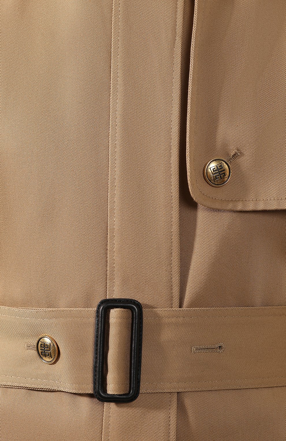 Хлопковый тренч GIVENCHY, арт. BW008111UD, фото 5