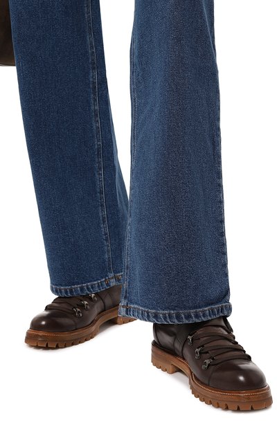 Кожаные ботинки KITON, арт. D56811NX0605, фото 3