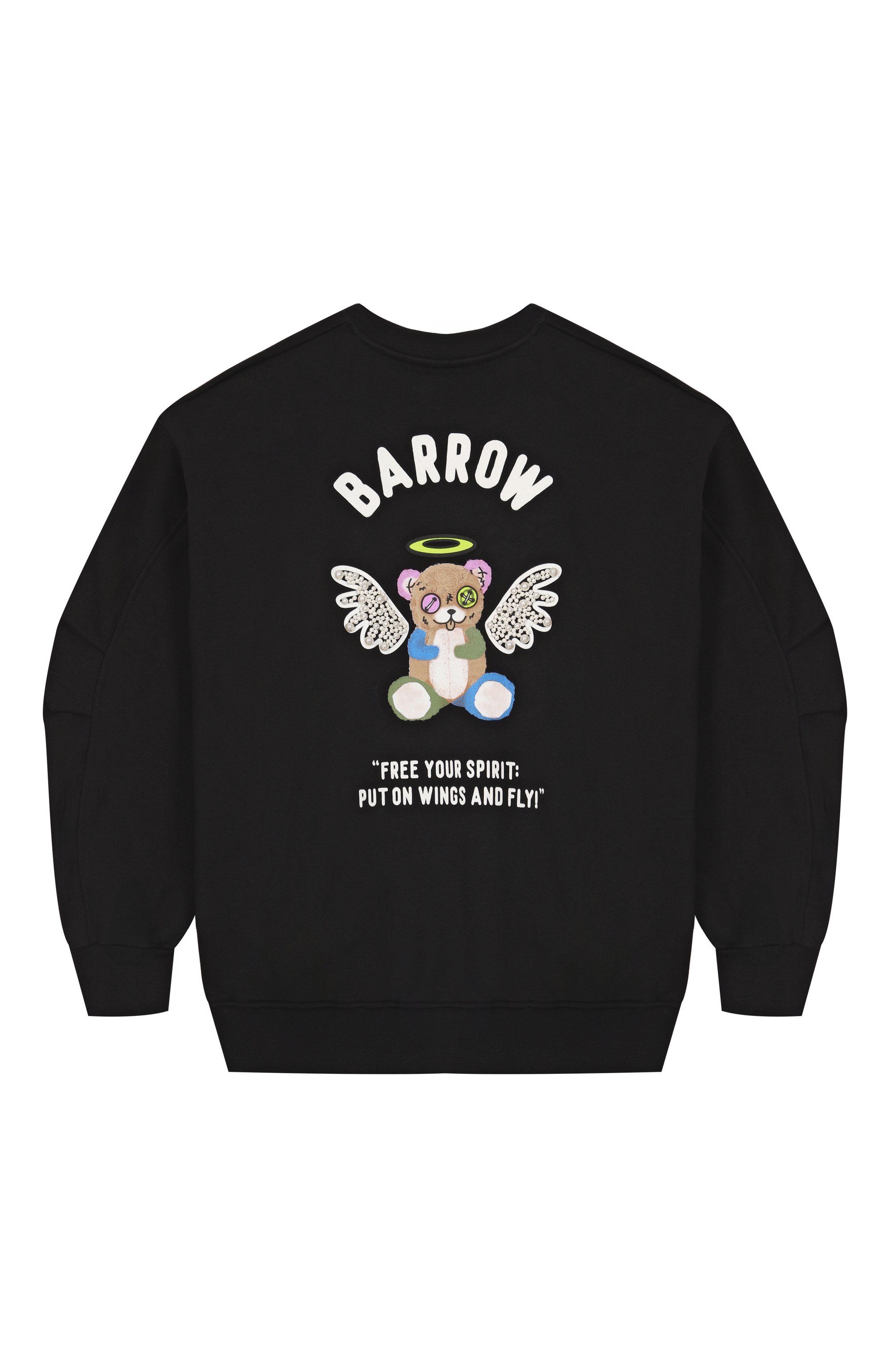 Хлопковый свитшот BARROW, арт. F5BKJGSW184, фото 2