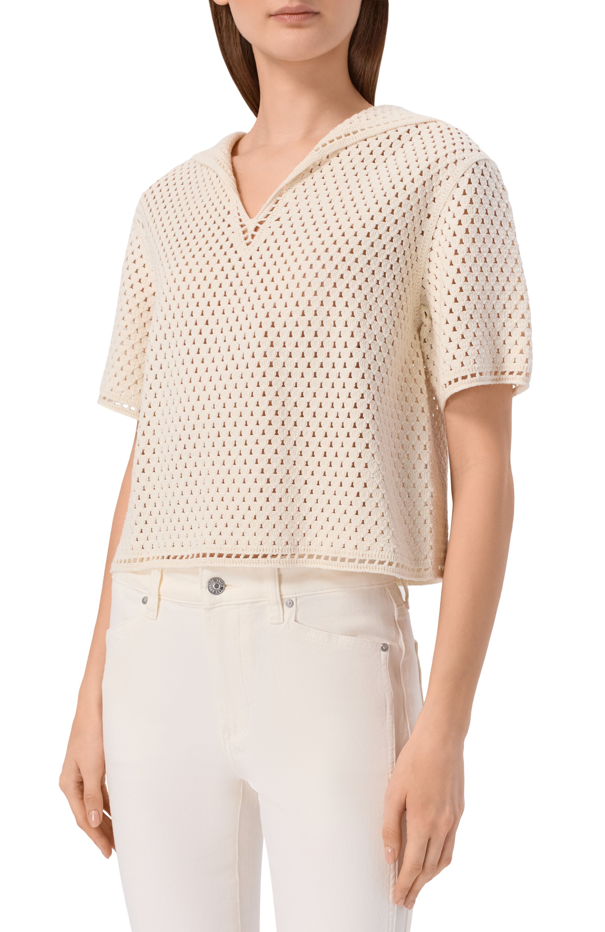 Хлопковое поло 12 STOREEZ, арт. 137941, фото 3