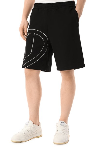 Хлопковые шорты DIESEL, арт. A09099/0GYCJ, фото 3