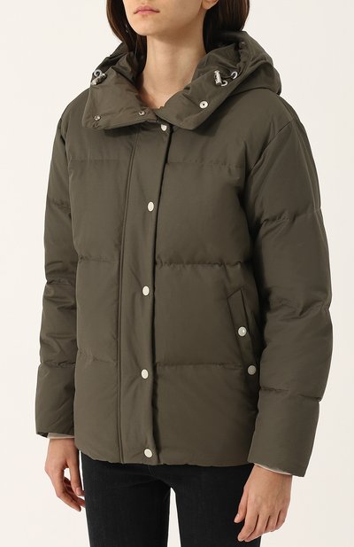 Однотонная стеганая куртка с капюшоном RAG AND BONE, арт. W2762073R, фото 3