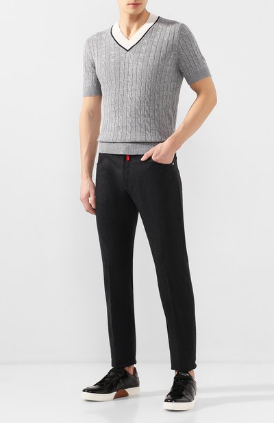 Пуловер с короткими рукавами BRUNELLO CUCINELLI, арт. M2L79032, фото 2