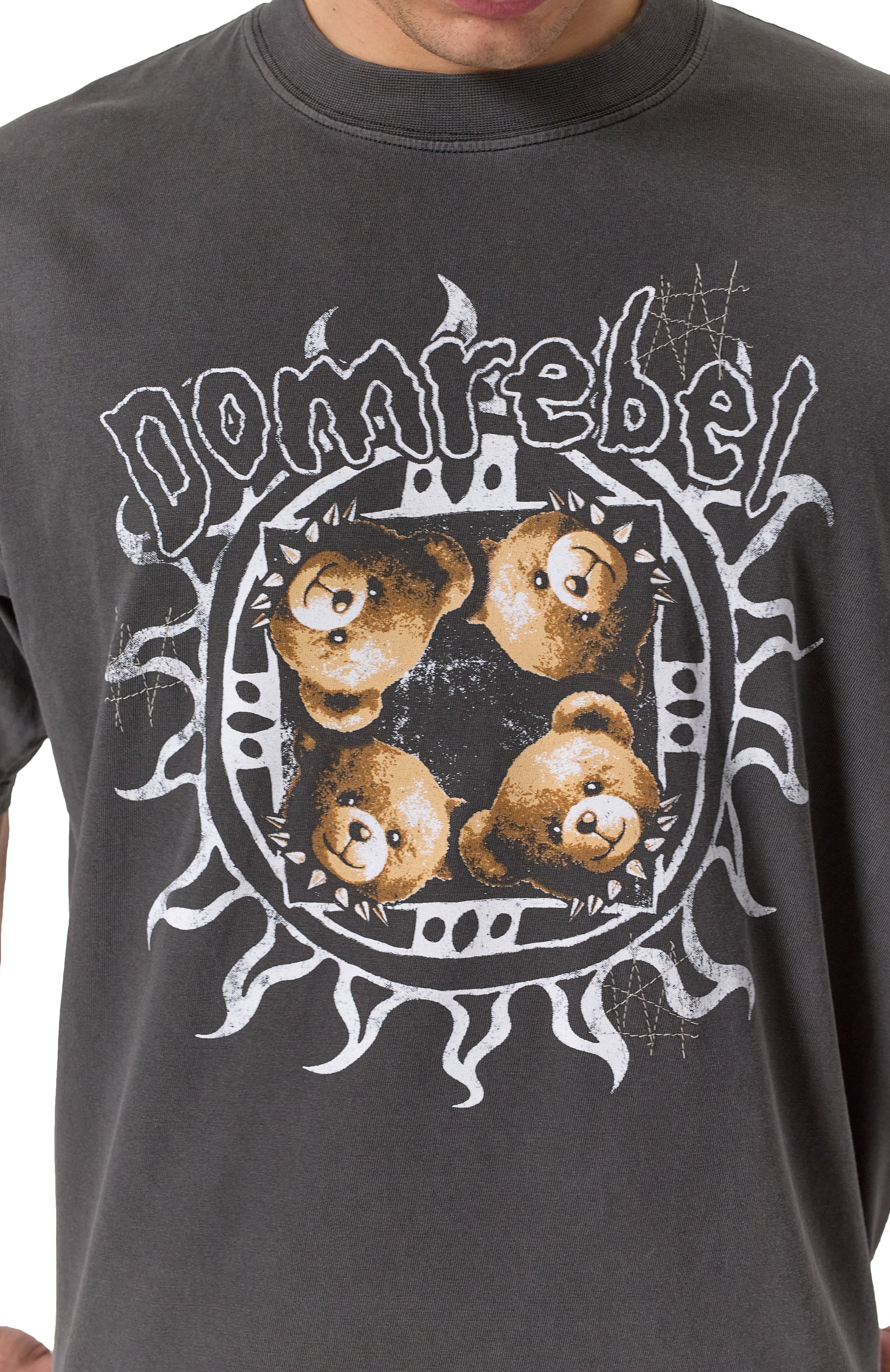 Хлопковая футболка DOMREBEL, арт. SUNGAZE/T-SHIRT, фото 5