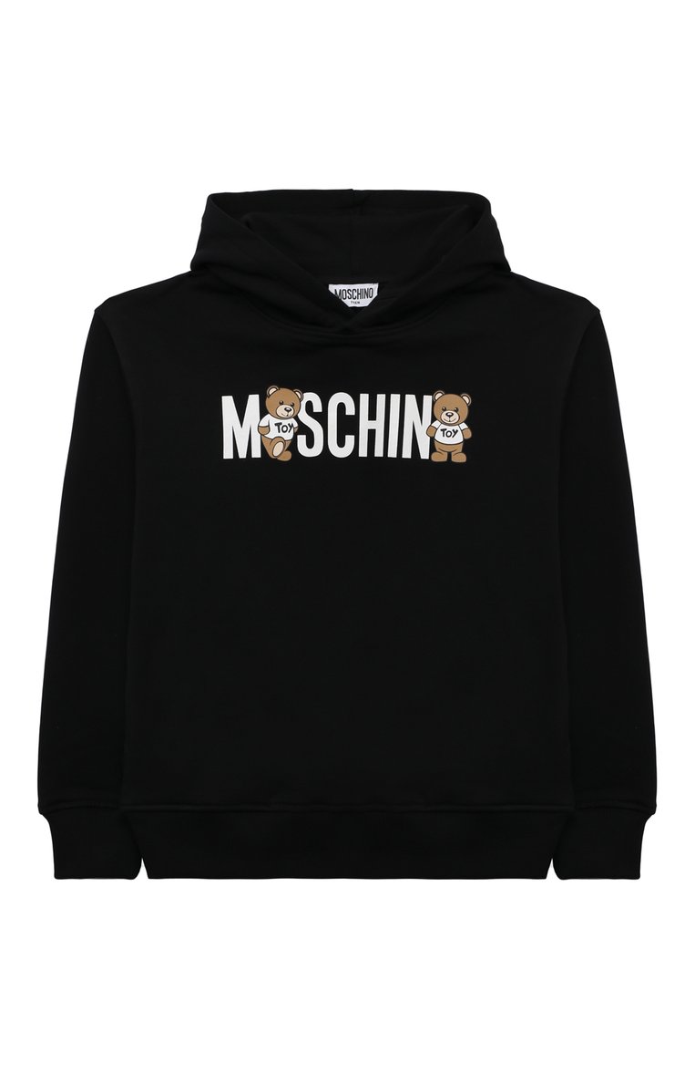 Хлопковое худи MOSCHINO, арт. HUF07I/LCA58/10A-14A, фото 1