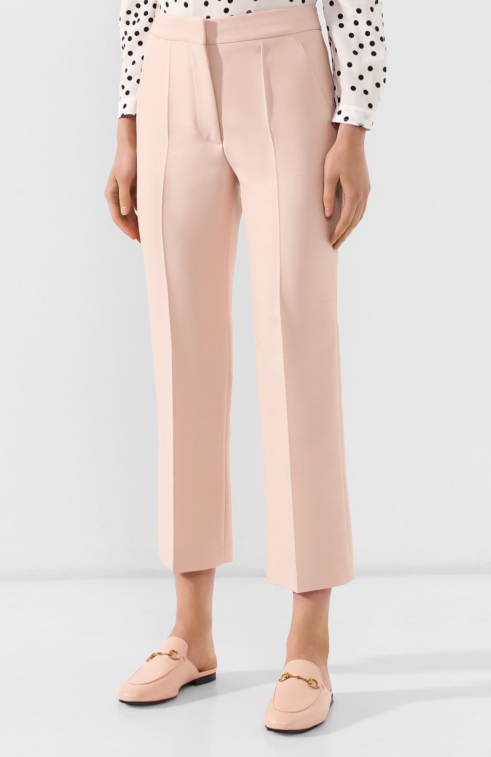 Брюки из смеси шерсти и вискозы STELLA MCCARTNEY, арт. 529866/SNA34, фото 3
