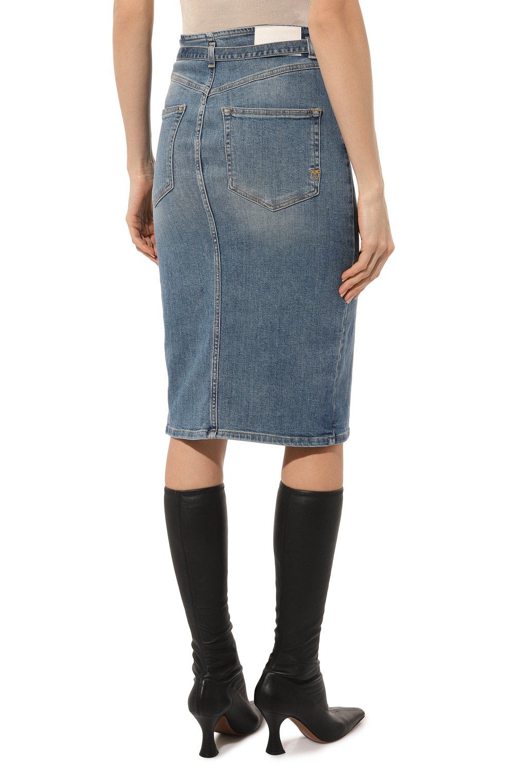 Джинсовая юбка PINKO, арт. 100223-A0FS, фото 4