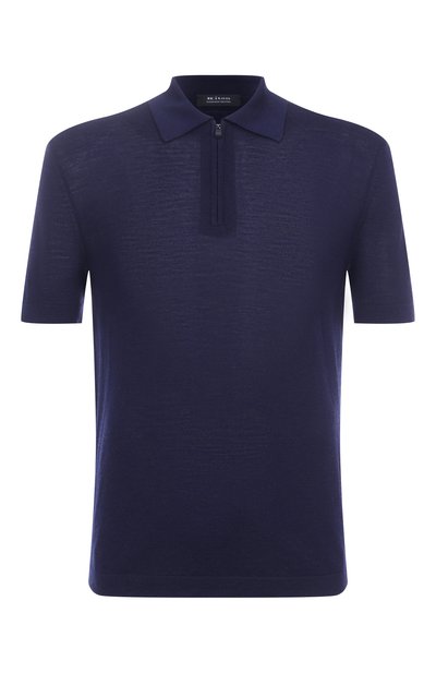 Мужская поло из шерсти и шелка KNT, арт. UMM059201