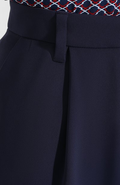 Брюки KENZO темно-синего цвета по цене 29800 руб., арт. FA52PA0035AM, фото 5 Брюки KENZO, арт. FA52PA0035AM, фото 5
