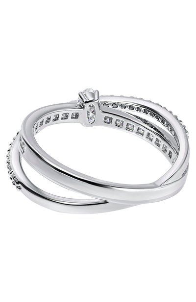 Кольцо hyperbola SWAROVSKI серебряного цвета по цене 21400 руб., арт. 5691231, фото 3 Кольцо hyperbola SWAROVSKI, арт. 5691231, фото 3