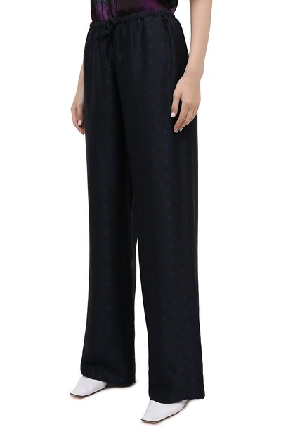 Брюки из вискозы и шелка DRIES VAN NOTEN, арт. 202-10985-1331, фото 4
